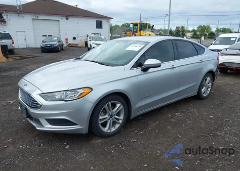 2018 Ford Fusion Hybrid Se z USA, uszkodzony, nr VIN 3FA6P0LU2JR161168